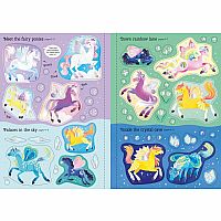 Sparkly Fairy Ponies Sticker Book