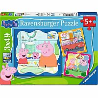 Peppa Family Firsts! 3 49-Piece Puzzle