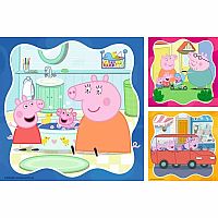 Peppa Family Firsts! 3 49-Piece Puzzle