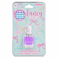 Fancy Bows Nail Polish, Stickers & Ring Set