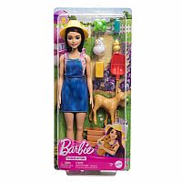 Barbie Farmer with Calf