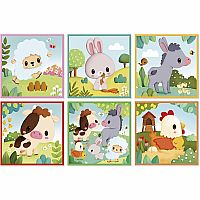 9 Cube Farm Animal Puzzle