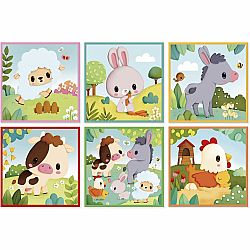 9 Cube Farm Animal Puzzle