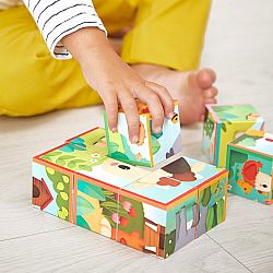 9 Cube Farm Animal Puzzle