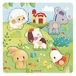 Tactile Knob Puzzle Farm