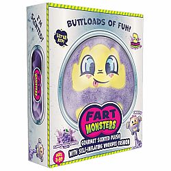 Fart Monsters Scented Plush - Cheeky Grape