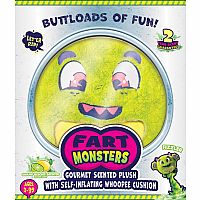 Fart Monsters Scented Plush - Fizzler Lemon-Lime