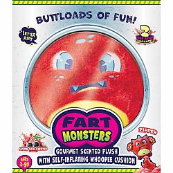 Fart Monsters Scented Plush - Zipper Cherry