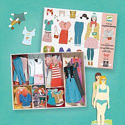 Le Grand Artist - Paper Fashion Le Grand Dressing Room - Paper Dolls