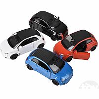 5" Diecast Pull Back Fiat 500e