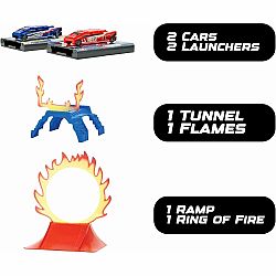Flat 2 Fast Cars - 2 Pack Playset