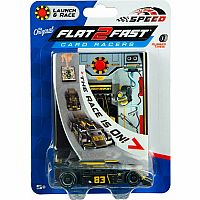 Flat 2 Fast Car - Speed Black