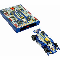 Flat 2 Fast Car - Speed Blue