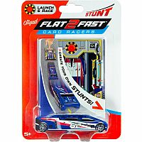 Flat 2 Fast Car - Stunt Blue