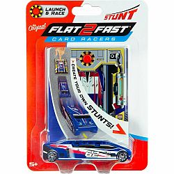 Flat 2 Fast Car - Stunt Blue