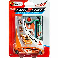 Flat 2 Fast Car - Stunt Orange