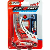 Flat 2 Fast Car - Stunt Red