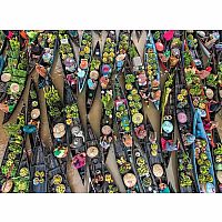 Indonesian Floating Markets - 500 Piece Puzzle