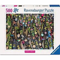 Indonesian Floating Markets - 500 Piece Puzzle