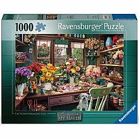 The Flower Arranger's Shed - 1000 Piece Puzzle