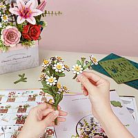 DIY Wooden Flower Basket