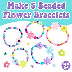 Mini Beaded Flower Bracelets