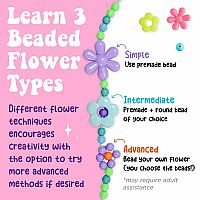 Mini Beaded Flower Bracelets