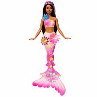 Barbie Flower Magic Mermaid Brunette
