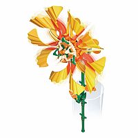 Solar Flower Golden Sunrise