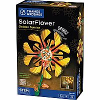 Solar Flower Golden Sunrise