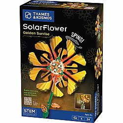 Solar Flower Golden Sunrise
