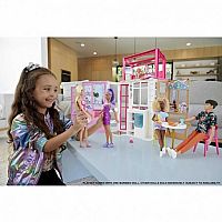 Barbie Fold & Go House and Doll