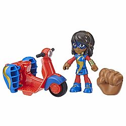 Spidey & Friends - Ms. Marvel and Bike
