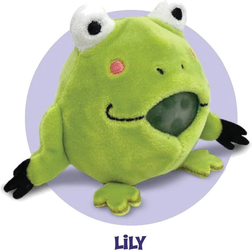 Plush Ball Jellies Frog - Lucky Duck Toys