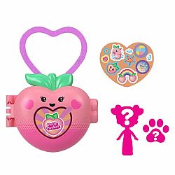Polly Pocket Fruit Friend Reveal - Peach