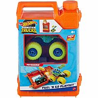 Hot Wheels Monster Trucks Fuel N Go Playset