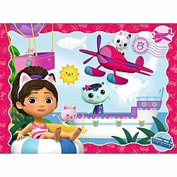 Gabby's Dollhouse Cat Adventures 100 Piece Puzzle