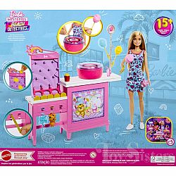 Barbie Beach Detectives Treats & Game Booth Playset