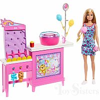 Barbie Beach Detectives Treats & Game Booth Playset
