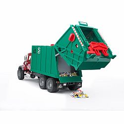 MACK Granite Garbage truck (red/green)