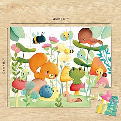 Garden Friends Puzzle 20pc