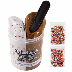 Geladough Scented Fidget Dough - Marshmallow & Cinnamon Roll