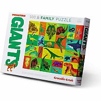 Family Puzzle Prehistoric Giants 500pc