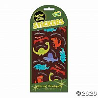 Glow Stickers Dinosaurs