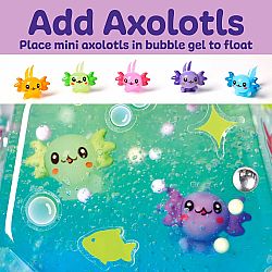 Glowing Axolotl Aquarium