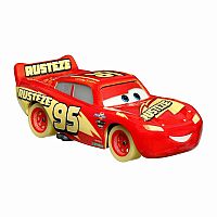 Pixar Cars Glow Racers -Lightning McQueen