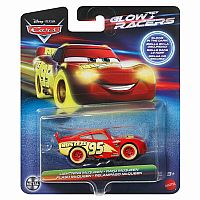 Pixar Cars Glow Racers -Lightning McQueen