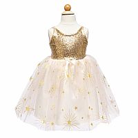 Golden Glam Party Dress Size 5/6