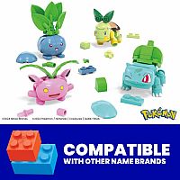 Pokemon MEGA Grass Type Trainer Team Set