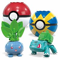 Pokemon MEGA Grass Type Trainer Team Set